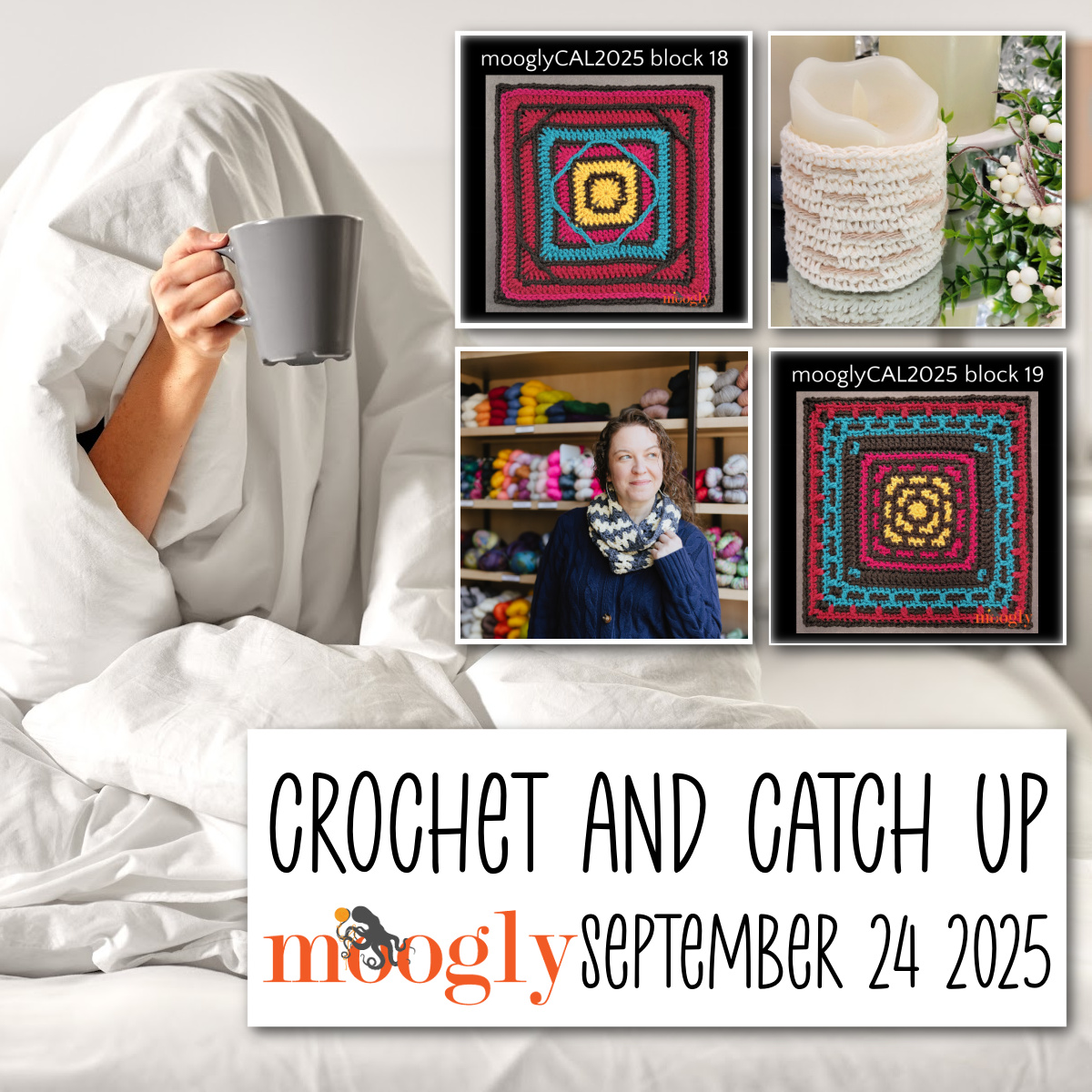 Crochet and Catch Up with Moogly