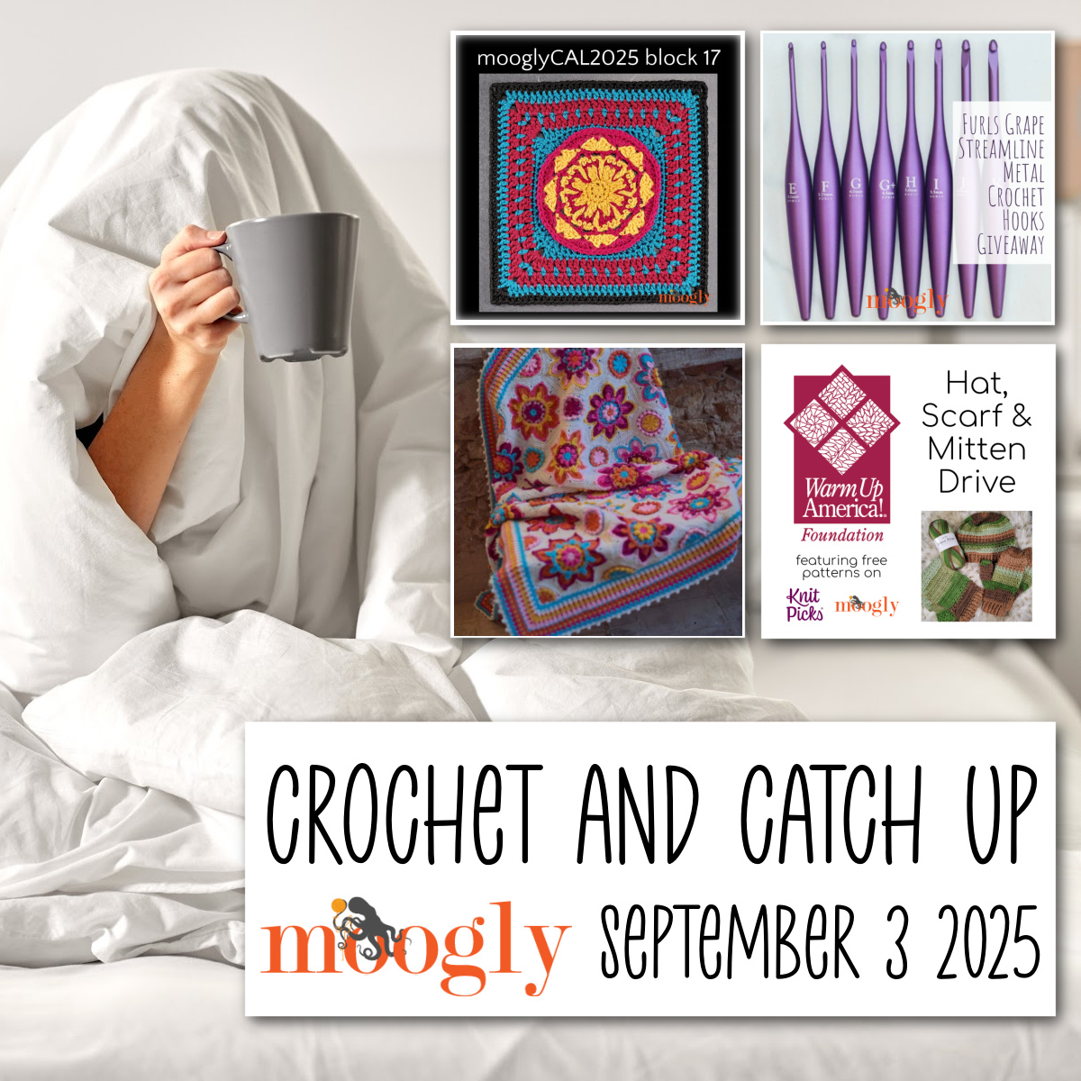 Crochet and Catch Up with Moogly