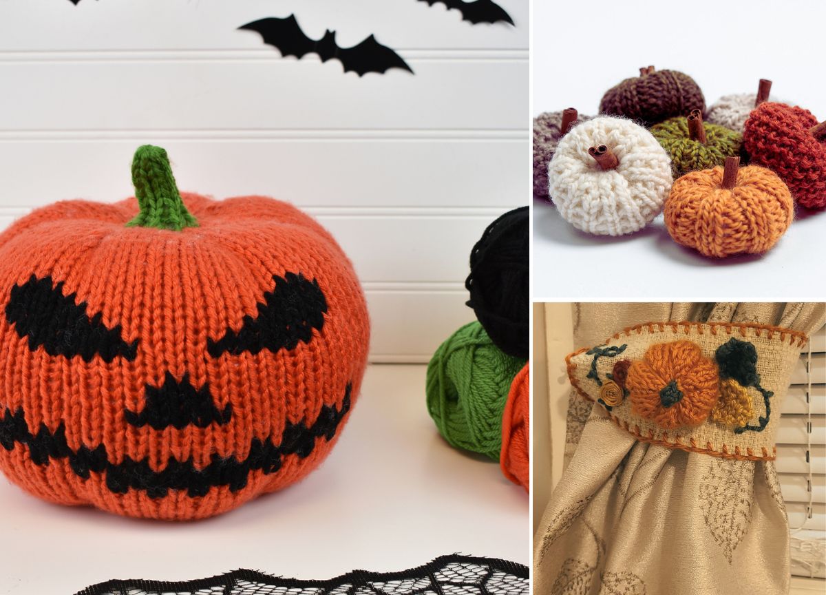Free Knitting Patterns for Pumpkins Perfect for Autumn Decor –