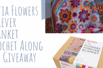Katia Flowers Forever Blanket Crochet Along Kit Giveaway