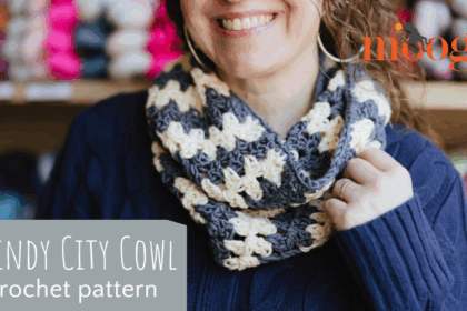 Windy City Cowl – Free Crochet Pattern on Moogly