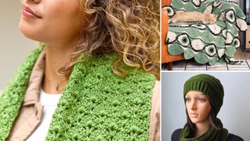 Free Crochet Patterns in Green for Home and Wearables –