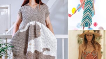 22 Free Crochet Dress Patterns in Stylish and Modern Designs –