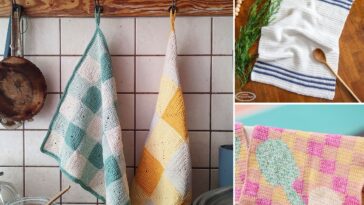 15 Free Crochet Towel Patterns for Kitchen, Bath & Beyond –